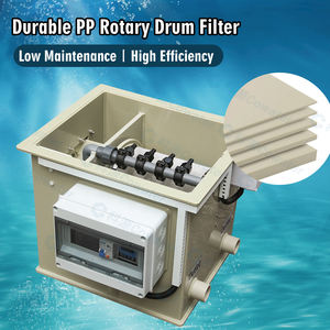 Cowater <span class=keywords><strong>prix</strong></span> d'usine 2640 GPH filtre à tambour rotatif avec <span class=keywords><strong>lampe</strong></span> <span class=keywords><strong>UV</strong></span> 220V système de traitement de l'eau <span class=keywords><strong>pour</strong></span> étangs Koi et piscicultures - Product Image 6