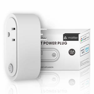 SLS Matter Smart US plug 15A ช่องเสียบจอมอนิเตอร์ Alexa <span class=keywords><strong>Google</strong></span> ผู้ช่วยบ้านอัตโนมัติอัจฉริยะที่เข้ากันได้กับเต้าเสียบ - Product Image 1
