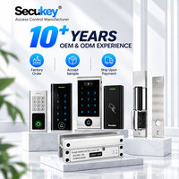 Kunci Pintar Kontrol Akses Tahan Air dengan Wifi, Keypad, Kata Sandi, Kartu, dan Sidik Jari Biometrik