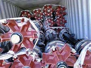 Ejes Personalizados 4x4 Directo de Fábrica <span class=keywords><strong>Eje</strong></span> de Servicio Pesado y <span class=keywords><strong>Eje</strong></span> de <span class=keywords><strong>Remolque</strong></span> de 6T para Semirremolque de Cama Baja - Product Image 4