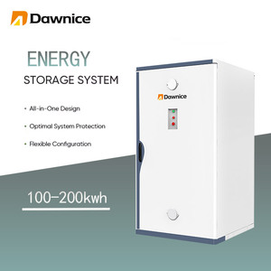 แบตเตอรี่พลังงานแสงอาทิตย์ Dawnice 200 กิโลวัตต์ชั่วโมง ตู้เก็บพลังงานสำหรับอุตสาหกรรมและพาณิชย์ แรงดันสูง 100 กิโลวัตต์ชั่วโมง แบตเตอรี่ลิเธียมไอออน - Product Image 1