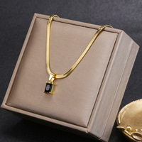 Colliers ras du cou tendance en acier inoxydable avec pendentif serpent pour femmes et jeunes filles - Vente chaude