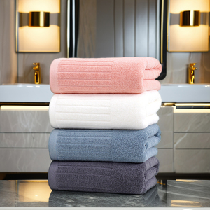 Serviettes <span class=keywords><strong>de</strong></span> <span class=keywords><strong>Bain</strong></span> d'Hôtel <span class=keywords><strong>de</strong></span> Luxe 100% Coton Grossistes Personnalisées Très Grandes Serviettes <span class=keywords><strong>de</strong></span> <span class=keywords><strong>Bain</strong></span> Douces Absorbantes Turques pour Ensemble <span class=keywords><strong>de</strong></span> Salle <span class=keywords><strong>de</strong></span> <span class=keywords><strong>Bain</strong></span> - Product Image 1