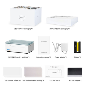 Sunshine C1 Mini Custom <strong>Portable</strong> <strong>Printer</strong> Machine Blank <strong>Photo</strong> Sticker Back Film Thermal Phone Skin Printing Machine for Y22 Plus - Product Image 6