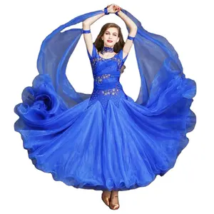 Ballroom cạnh tranh tiêu chuẩn Dance DRESS Waltz Dance Dresses đối với phụ nữ chuyên nghiệp giai đoạn khiêu vũ mặc