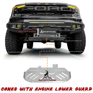 ADI OFF ROAD F15 Series 4x4 Offroad Steel Bull bar Pare-chocs avant Pare-chocs arrière pour-FORD RANGER RAPTOR <span class=keywords><strong>2023</strong></span> + - Product Image 2