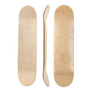 Customized skateboard decks 7 ply Canadian maple wood complete Skateboard for sale