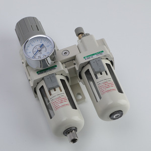 ตัวกรองอากาศ ตัวแยกน้ำมันและน้ำ Ac3010 03 ชุดบำบัดลมแบบนิวแมติก ชิ้นส่วนประมวลผลอากาศสองขั้นตอน - Product Image 3