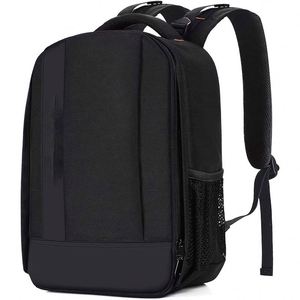 Sac à dos pour appareil photo, échantillon gratuit, sac pour appareil photo reflex numérique/SLR/hybride pour photographes, étui pour appareil photo avec revêtement en cuir imperméable - Product Image 1