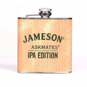 Ensemble de flacons à vin en acier inoxydable personnalisés avec logo - Product Image 4