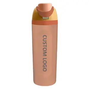 FACTORY HOT SELLING 20 Oz Vacuum Flask Thermos Bottle Freesip Insulated Stainless Steel Water Bottle