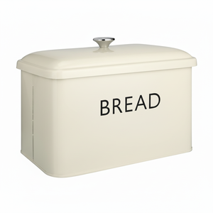 Boîte à pain en métal de haute qualité avec poignée ergonomique pour un accès facile et un rangement pratique du pain frais - Product Image 1