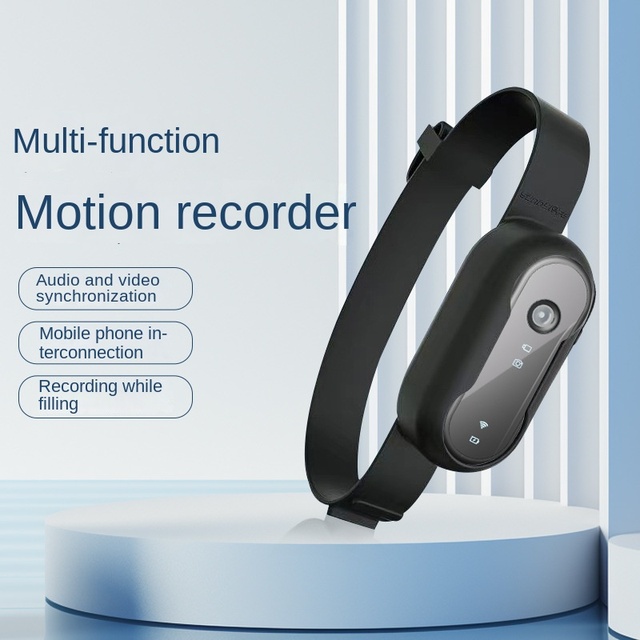 New HD Sports Camera 1080p with Magnetic Lanyard Wearable Chest Smart Pet Collar Camera Outdoor Riding Vlog Recorder Mini Camera