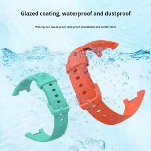 Bracelet de montre en silicone souple Upro pour Mi Band 7 Pro, bracelet de remplacement en silicone souple avec boucle à ardillon, en stock - Product Image 4