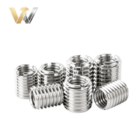 Custom Stainless Steel Inch Thread Inserts ISO Standard Inside and Outside Threaded Bushing Screw Fully Threaded Right Hand