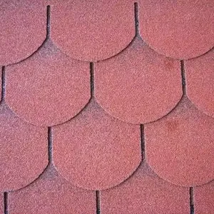 Asphalt Shingle Mak/ Asphalt Roll Roofing Red Asphalt Roof Shingles Copper Tile For Villa New Rooftop