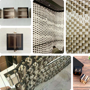 Màu thủy tinh Cube tốt đánh bóng đấm Tinh thể thủy tinh gạch khối 50*50*30 mét nhiều màu thủy tinh rắn gạch treo trang trí - Product Image 4