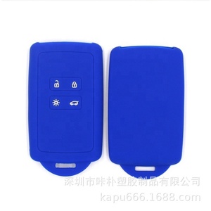 Porte-clés de voiture en Silicone pour <span class=keywords><strong>Renault</strong></span>, pochette simple, pour kyto, Koleos, Clio, Scenic, Megane, Duster, Sandero, Captur, Twingo - Product Image 3