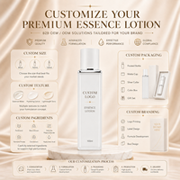 Eau d'essence pour le visage à l'extrait de pivoine et au jasmin sambac, améliore l'efficacité du sérum pour peaux sensibles, qualité supérieure