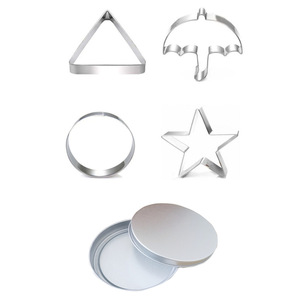 Hot Bán 12Pcs Kẹo Khuôn Máy Cắt Bánh Quy Thép Không Gỉ Cookie Bảng Trò Chơi Đồ Chơi - Product Image 1