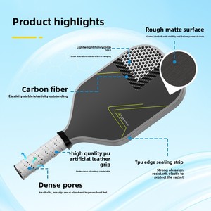 Hyperion Phiên Bản Người Chơi Gen 3 Trẻ Em Pickleball Mái Chèo T700 Sợi Carbon 16Mm Lõi Tổ Ong Edgeless Đào Tạo Di Động - Product Image 3