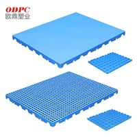 Palette logistique d'entrepôt en HDPE antidérapante et durable, haute capacité de charge, vente en gros d'usine