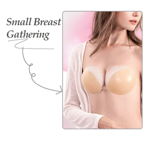 Dames Sexy Bh Nieuw Ontwerp Full-Up Borst Duw Beha Met Siliconen Backless Voor Bruiloften Outfit Voor Leuke Sexy Meisjes - Product Image 2