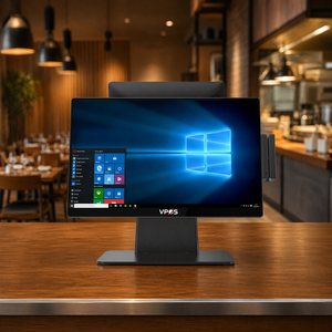 เครื่อง POS จอคู่ ระบบ POS แบบ All-in-One ระบบสัมผัส สำหรับร้านกาแฟและบาร์ - Product Image 1