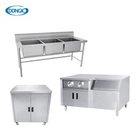 Offre Spéciale assiettes à dîner en acier inoxydable pour hôtels commerciaux armoire de rangement pour îlot central avec station de boissons froides