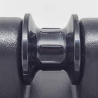 Support d'ancrage pour bateau gonflable en ABS/Nylon avec rouleau de corde en PVC, support de câble coulissant et roue de maintien pour lacs