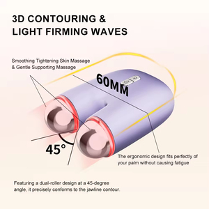 Nuevo Dispositivo de Belleza para Lifting Facial, Reafirmante de Piel, con Microcorriente Calefactora, Mini Dispositivo Tonificador Facial - Product Image 4