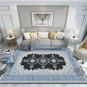 Tapis de prière musulman 3D de luxe, fabriqué à la machine, écologique, antidérapant, sensation confortable pour les pieds, cadeau de l'Aïd - Product Image 2