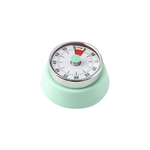 Mechanical Kitchen Timer 60 Min Magnetic Round Touch Control Metal Visual Timer - Product Image 1