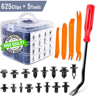 OEM C0182 630 pièces de clips de retenue pour voiture attaches automatiques clips de garniture goupille rivet pare-chocs kit