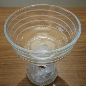 Modern Artistic Knot Shape Transparent Crystal Glass Bowl Eco-Friendly Decorative Serving Dish for Snacks Desserts Home <b>Table</b> - Product Image 6