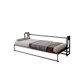 Letto Pieghevole Orizzontale Multifunzionale di Design Moderno, Letto Singolo Portatile per Bambini con Meccanismo Pieghevole - Product Image 4