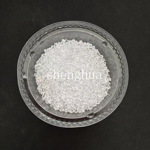 Granulés de matière première plastique PC pour le moulage et la fabrication de petites pièces mécaniques, qualité renforcée transparente - Product Image 1