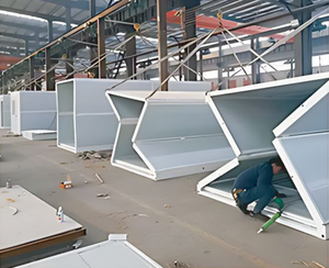 Casa Contenedor Plegable de 20 pies, Casa Prefabricada de Acero Móvil de 20 pies, Precio Económico al por Mayor - Product Image 3