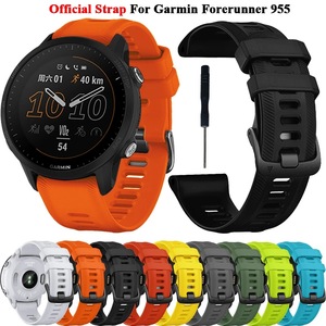 Correa de reloj de silicona suave de ajuste rápido de 22mm para <span class=keywords><strong>Garmin</strong></span> <span class=keywords><strong>Forerunner</strong></span> 965 955 945 935 <span class=keywords><strong>745</strong></span> 265 - Product Image 2