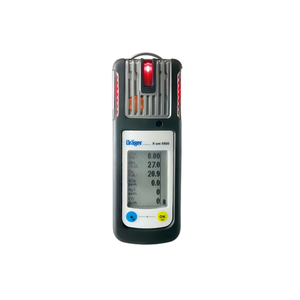 เครื่องตรวจจับก๊าซอุตสาหกรรมแบบพกพา Drager X-am5600 ของเยอรมนี พร้อมหน้าจอ LCD ดิจิตอล แบตเตอรี่ลิเธียมไอออน และเครื่องวิเคราะห์ก๊าซผสม - Product Image 1