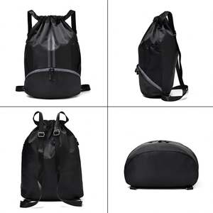 Unisex Waterproof <b>Drawstring</b> <b>Backpack</b> Large Capacity Lightweight Stylish Sport Bag with Unique <b>Drawstring</b> Design - Product Image 4