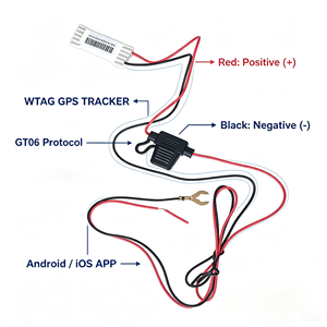 <b>Mini</b> <b>Tracker</b> Tag Real Time Positioning Device for Motorcycle Automotive Convenient Use - Product Image 2
