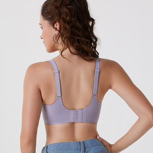 <span class=keywords><strong>Reggiseno</strong></span> <span class=keywords><strong>Senza</strong></span> Cuciture Plus Size, Copertura Totale, Anti-Lift, Supporto Laterale, Schiena a U, per Uso Quotidiano - Product Image 3