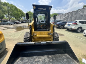 جودة عالية مستعملة اليابانية كارتر الطريق CAT246D التزلج للبناء تحميل التفريغ ميزات مضخة القط - Product Image 6