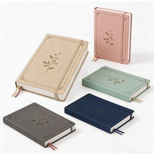 Custom Premium Waterproof PU <b>Leather</b> <b>Notebook</b> Factory with Logo Printing <b>A5</b> Journal Planner for Business Office Gift Wholesale - Product Image 3