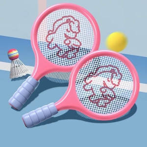 <b>Badminton</b> Racket Child Outdoor Sport Toy Fabric Tennis Racket with Flash Light Cheap Kids Toys - Product Image 3