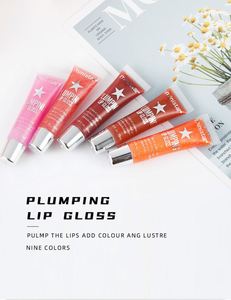 <span class=keywords><strong>Ministar</strong></span> 9 colores Plumping Gloss Nutritious Lip Plumper Hidratante Brillante Cherry Volume Tint Lipgloss Lápiz labial Maquillaje - Product Image 3