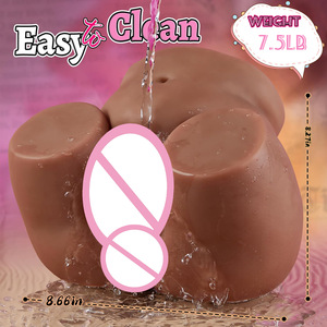 Poupée sexuelle réaliste marron texturée, grande taille, pour hommes – Jouet de masturbation masculin - Product Image 2