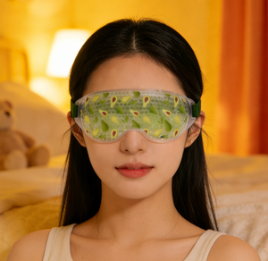Pakcare Parche de Ojos Reutilizable Estilo Lindo con Terapia Fría y Caliente, Bolas de Gel Refrigerante de PVC para Dormir, Estilo Frutas - Product Image 3