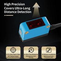 Sensor Fotoelektrik Reflektif Cermin Persegi Kecepatan Tinggi 3m untuk Deteksi Kehadiran Tutup Botol pada Mesin Pengemasan